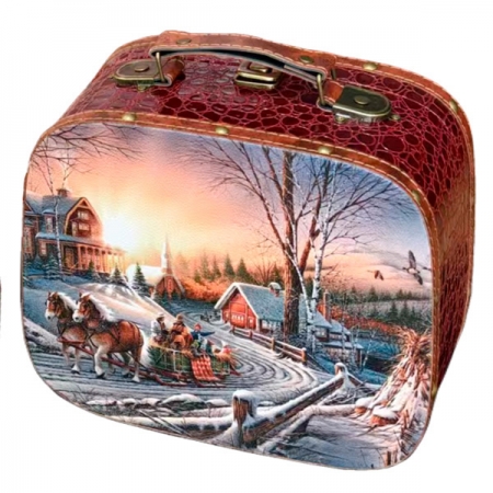 Новогодний подарок Саквояж Вечерний Хутор